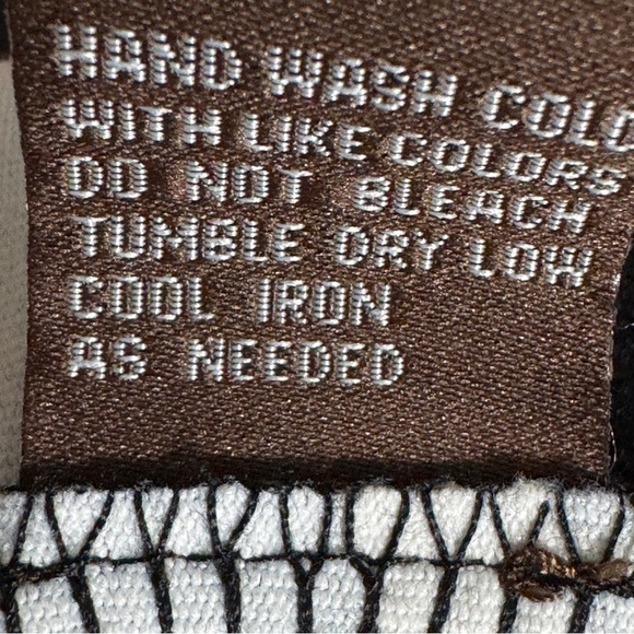 J.McLaughlin Stripe Knit Dress | Black Tan Stretch S - Picture 4 of 6